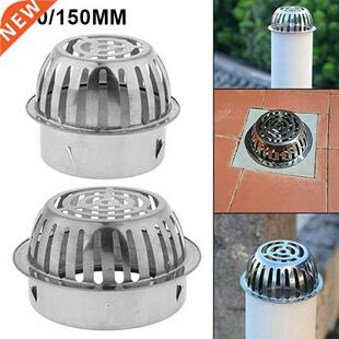 1pc Stainless Steel Balcony Roof Round Large Displacement An