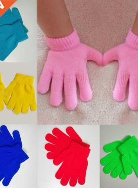 Knitting Autumn And Winter Magic gloves Student 1 PC lovely