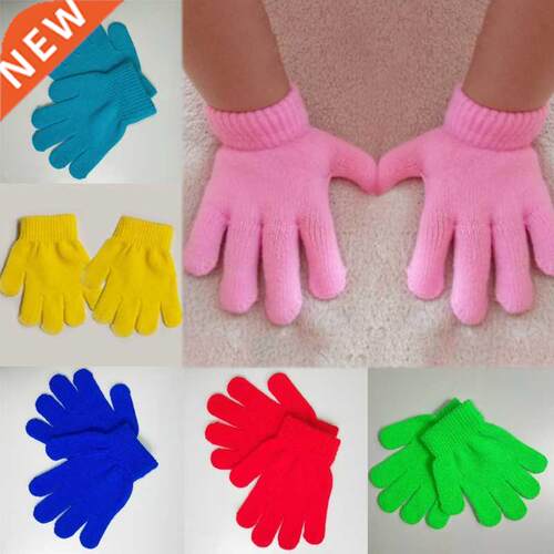 Knitting Autumn And Winter Magic gloves Student 1 PC lovely