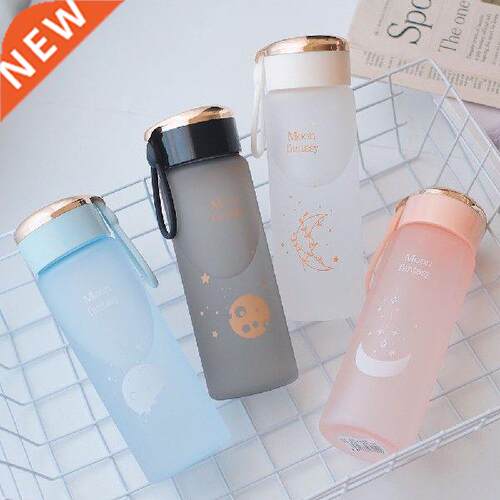 400ml Sports Water Bottle Plastic Portable Drinking Cup