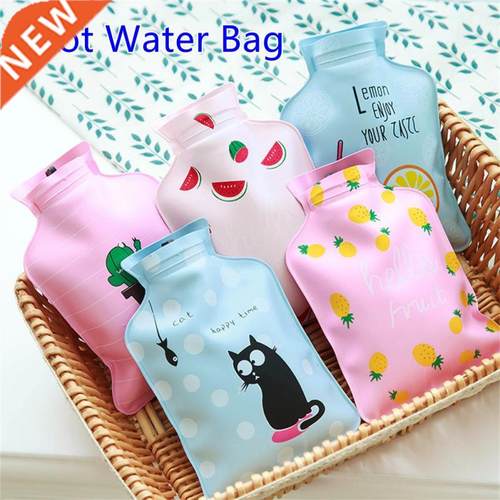 1pc Cute Hot Water Bag Cartoon Hand Warmer Filled Mini Explo