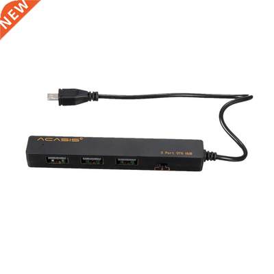 3 Ports USB 2.0 OTG Hub for Android Tablet Win 7 8 XP