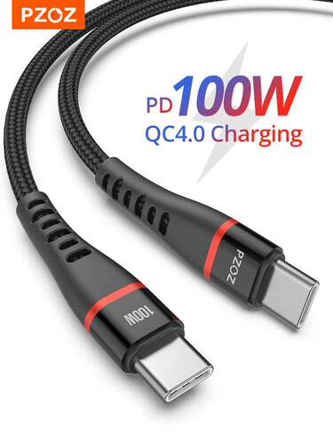 100W USB C to USB Type C Cable Quick Charge 4.0 PD 5A Fast C