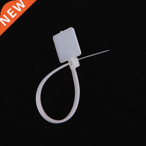 100Pc/lot Zip Wire Power Cable winder Label Mark Tag Nylon S