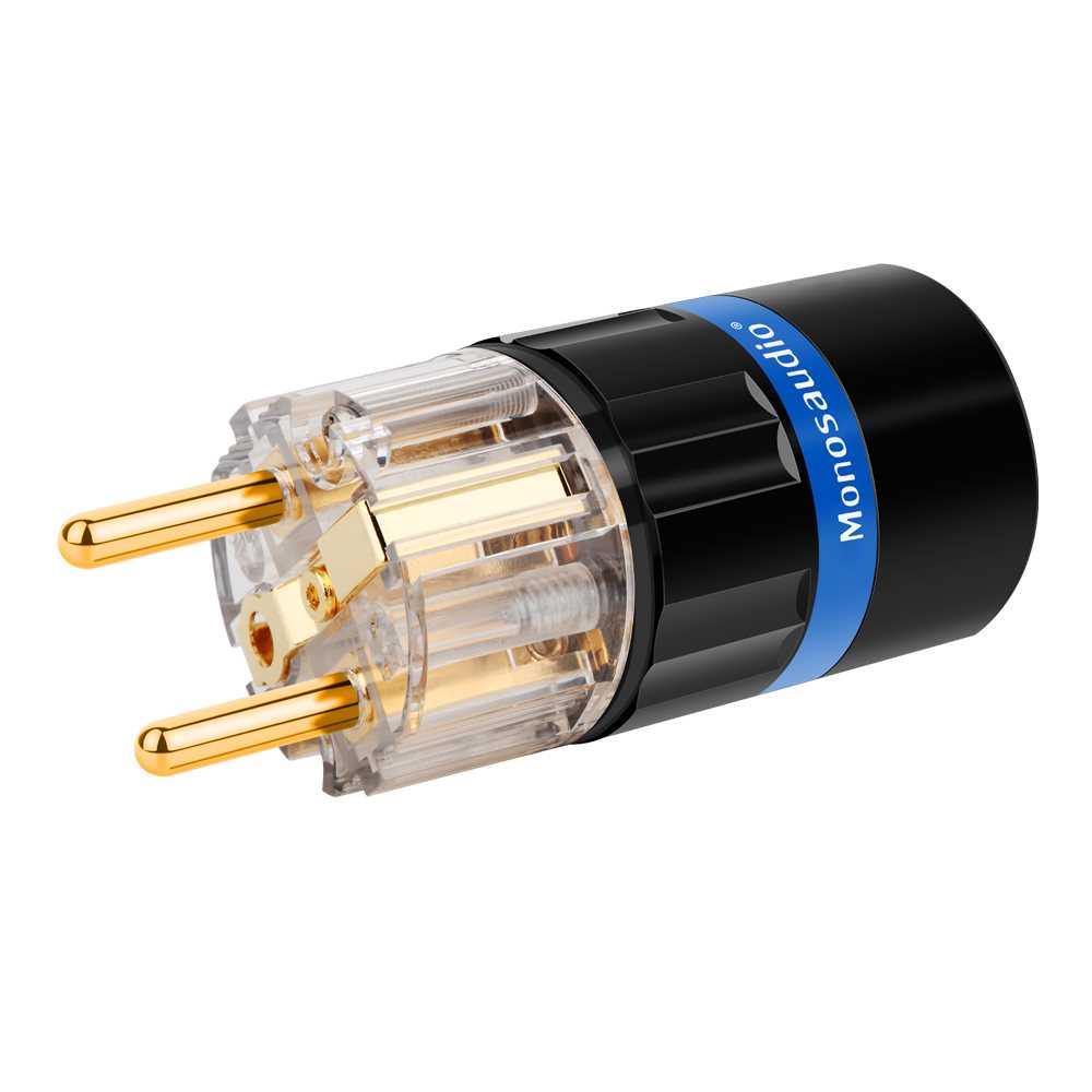 Monosaudio E105G/F105G Pure Copper Gold Plated EU version Po