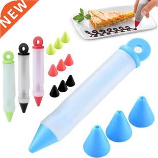 4 silicone pastels, cookies, cake pens, writing pens, pacifi