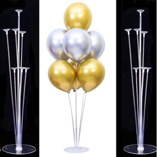 Tubes balloon stand birthday balloons arch stick holder