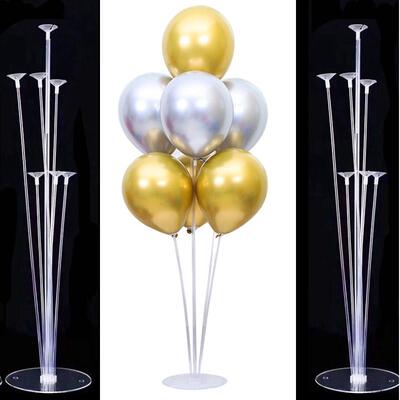 Tubes balloon stand birthday balloons arch stick holder