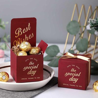 Gift Bag Box for Party Baby Shower Paper Chocolate Boxes Pac