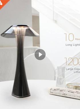 Table Lamp Usb Chargng Wreless Creatve Dnng Table