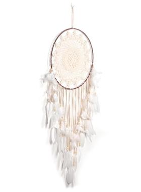 Handmade Dream Catcher Net with Feathers Wall Hanging Dream