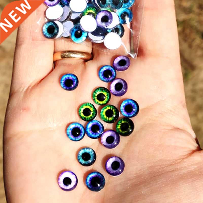 glass eyes cabochons Round 6MM-30MM Round Dome Dragon Eye Dr