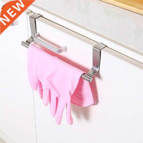 Stainless Steel Over Door Towel Stand Rack StorageBathroom