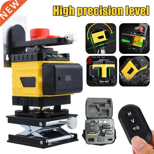 4D 360 Degree 16 Lines Green Level Auto Self Leveling Rotary