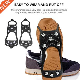 Ice Grips Cleats Crampons Winter Climbing Ice Shoe Crampons