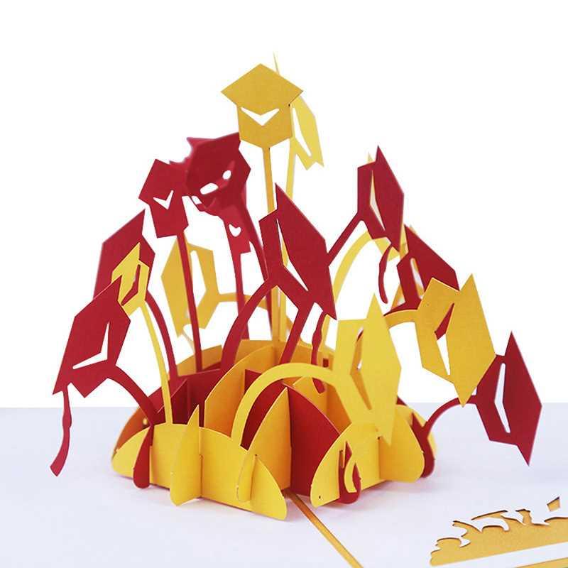 gold class of 2022 Graduaton hat Card Pop Up 3D Greetng