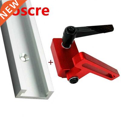 1Set Miter Track Stop and Aluminium Alloy T-tracks Slot Mite
