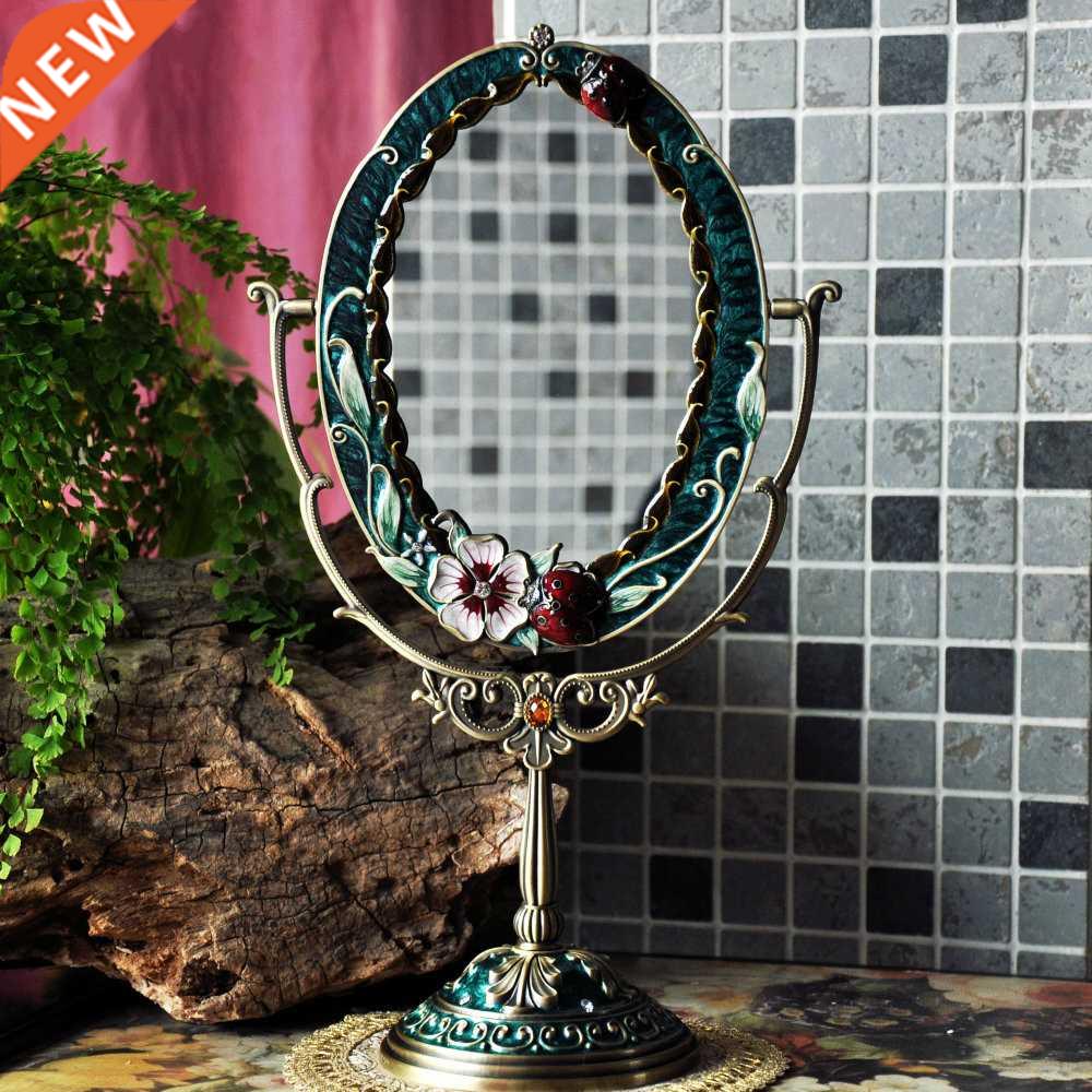 Retro European-Style Double-Sided Table Mirror Creative