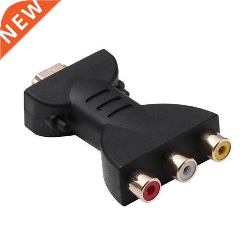 AV Digital Signal HDMI-compatible To 3 RCA Audio Ad Ter Comp