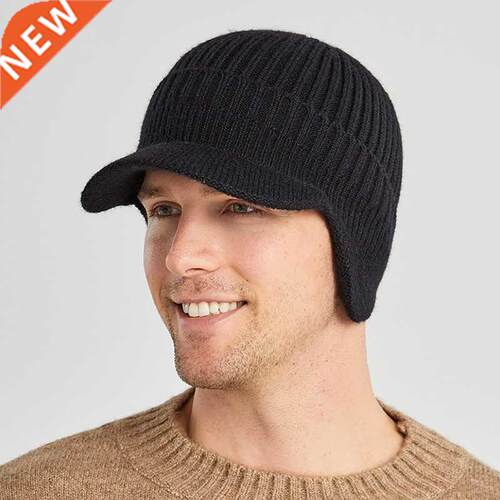 Winter Hats Men Beanie Hat Fishing Warm Baseball Cap Windpro