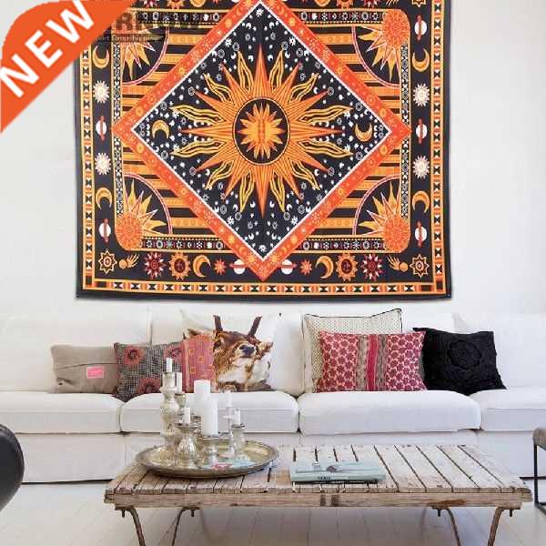 Boho Decoration Home Decor Mandala Floral Tapestry India