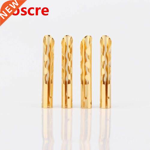 20Pcs BA1421 Gold Copper Audio BFA Z-Type 4mm Banana Plug Sp