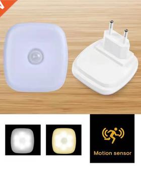 Night Light Met Eu Plug Smart Motion Sensor Led Night Lamp W