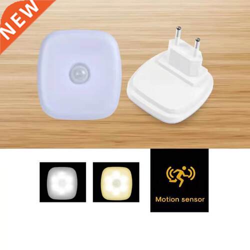 Night Light Met Eu Plug Smart Motion Sensor Led Night Lamp W
