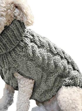 Pet Cat Cotton Sweater Kitten Winter Warm Coat Cat Clothing