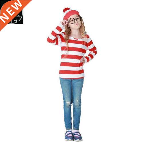 children's clothing children's Wally cospaly clothing red an
