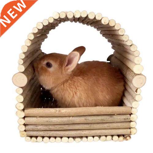 Hamster Wooden House Rabbit Hamster House Teeth Grinding