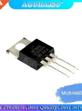 10pcs/lot MUR1660CT MUR1660 1660CT TO-220 line 16A 600V new