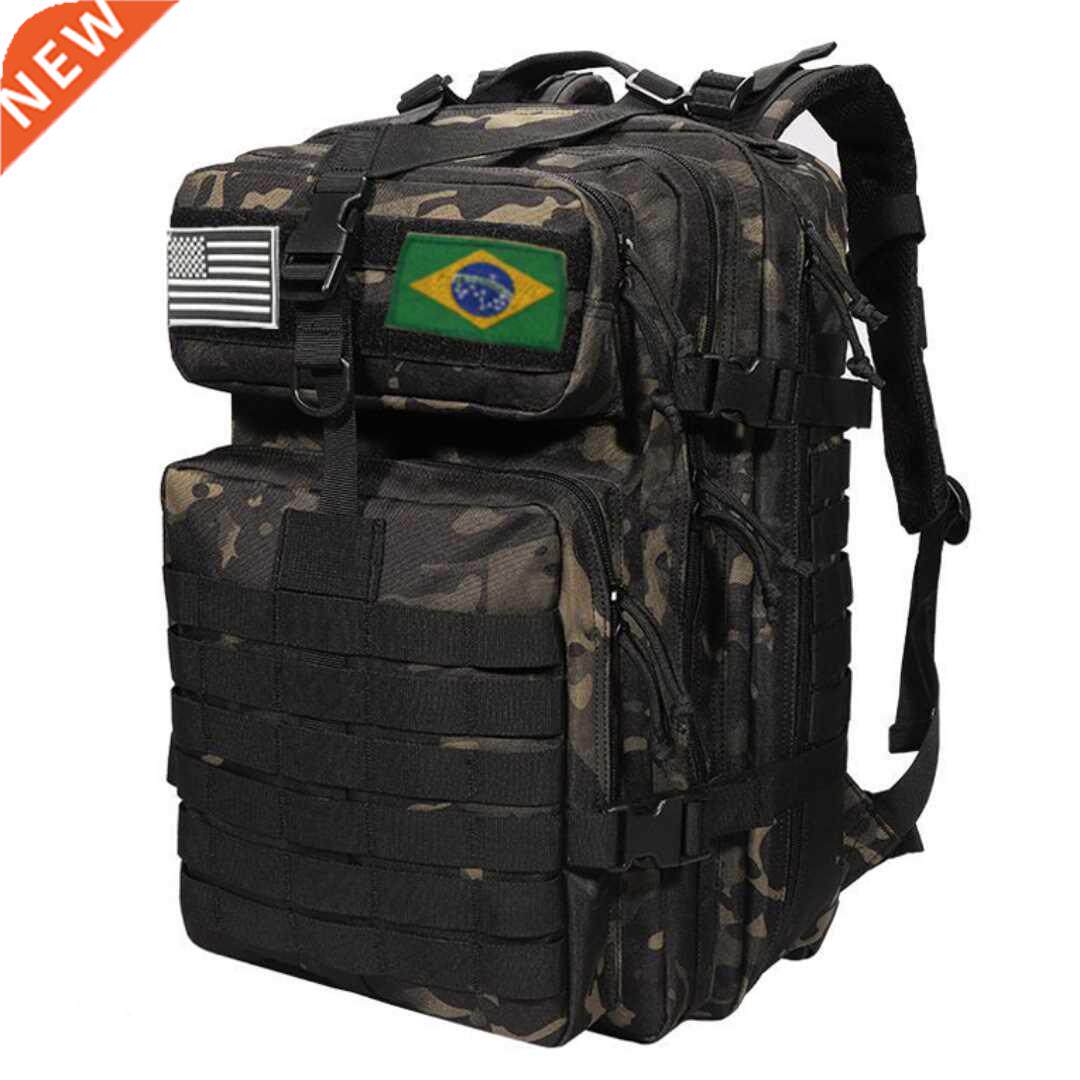 25L/50L Army Military Tactical Backpack Large Molle Hiking B
