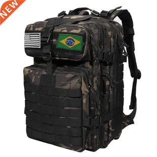 25L/50L Army Military Tactical Backpack Large Molle Hiking B