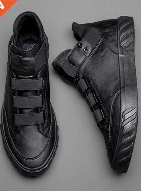 New Men's Leather Shoes Korean rend Comfortable Loafer Men S