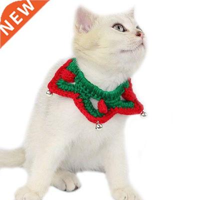 Hot Sale New Christmas Small Cat Cute Collar Red Star