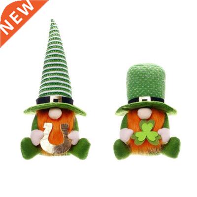 Patrick	s Day Gnome Plush Elf Decorations Scandinavia