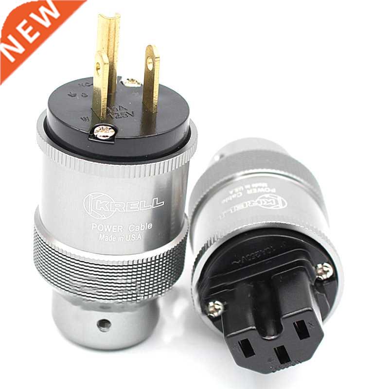 Hi-End KRELL Aluminum Alloy US Version Power Plug IEC Cord f