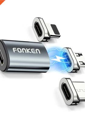 FONKEN Magnetic Cable Tips Mobile Phone Charging Cable Conne