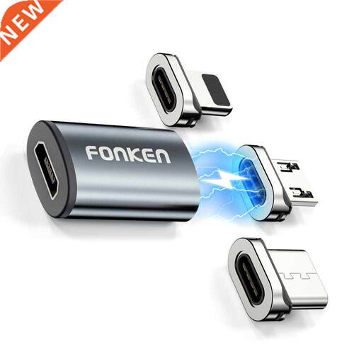FONKEN Magnetic Cable Tips Mobile Phone Charging Cable Conne