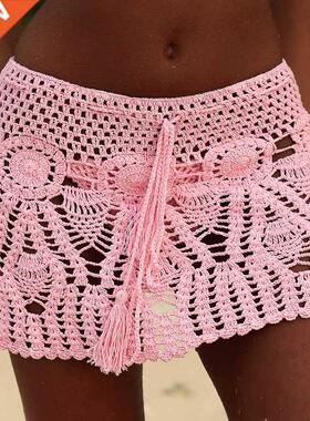8 Color Hand Crochet Florens Skirt Women Sexy Beach ver up S
