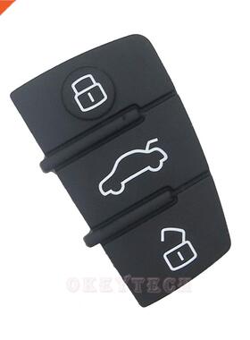 OkeyTech 3 Button Replacement Repair Skin Flip Folding Car K