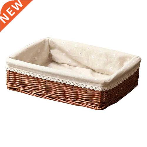 Handmade Wicker Storage Basket Bread Basket Fruit Basket Ser