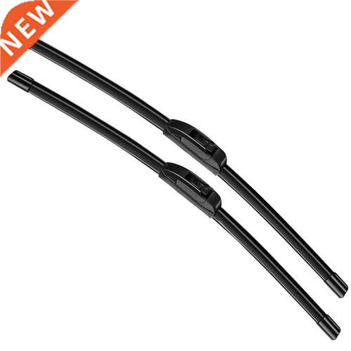 2 Pcs Of Universal Double-stripe Boneless Wipers Do Not Hurt