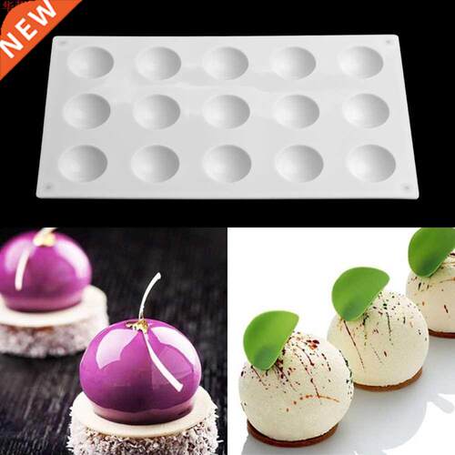 15 Even D Round Silicone Cake Mold Baking Moulds Mini Truff