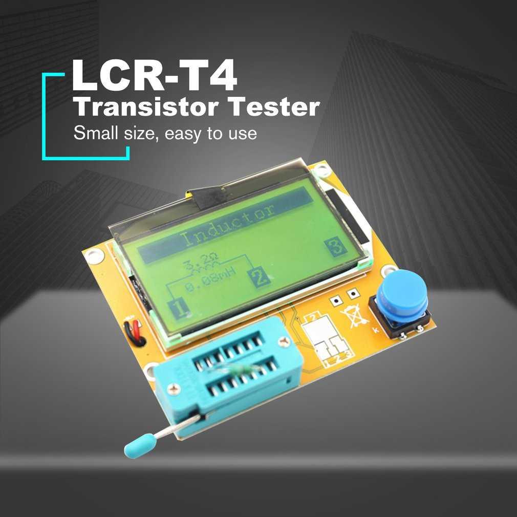 New LCR-T4 ESR Meter LCD Digital Transistor Tester Diode