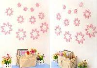 Three-dimensional wall stickers acrylic crystal decoration