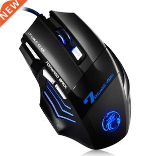 Ging Mouse Computer Ergonomic Mouse Wired Ge Mice 5500 D