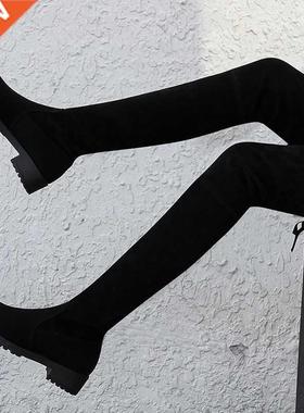 Size 35-41 Winter Over The Knee Boots Women Stch Fabric Thig