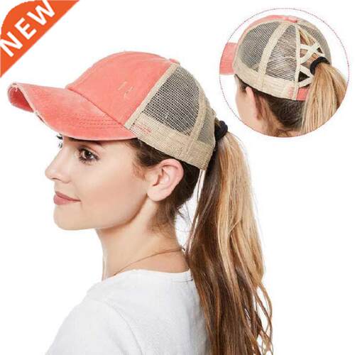 tail Baseball Cap Adjustable Snapback Cap Dad Hats for Women